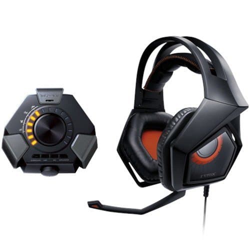 Lugar ASUS Strix DSP Binaurale Diadema Negro Auricular con micrófono - Auriculares con