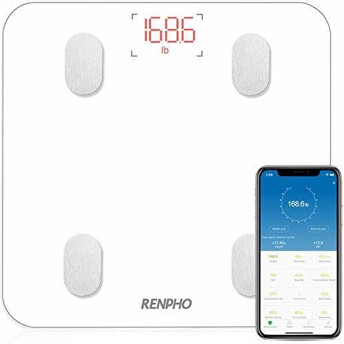 Product Báscula Grasa Corporal Báscula de Baño RENPHO Bluetooth Analizar Más de 13