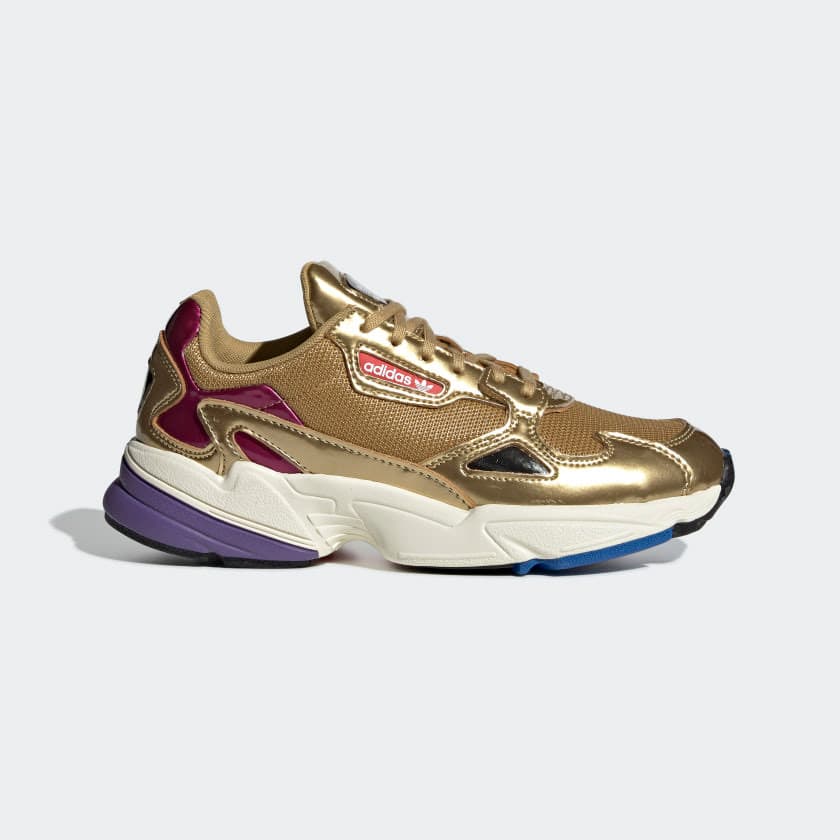 Product Adidas Falcon douradas