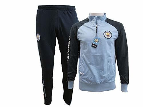 Product Manchester City F.C. Chándal Pantalones y Chaqueta Original con Licencia Oficial Jumpsuit