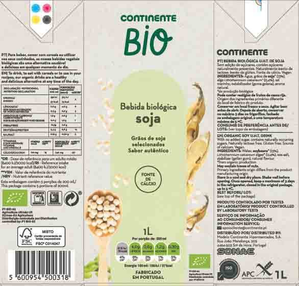 Product Bebida de Soja Bio