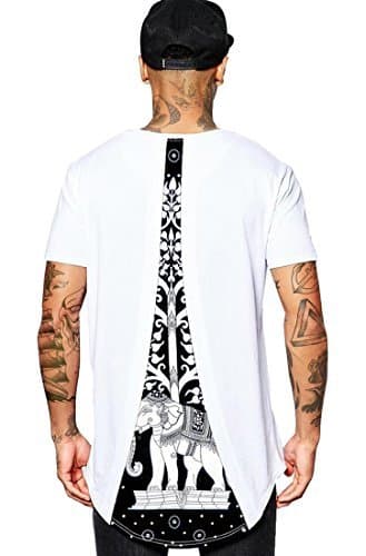 Place Hombres Tailandia Elefante tee Raperos Legends Hip Hop Camisetas Graphic Tshirt L