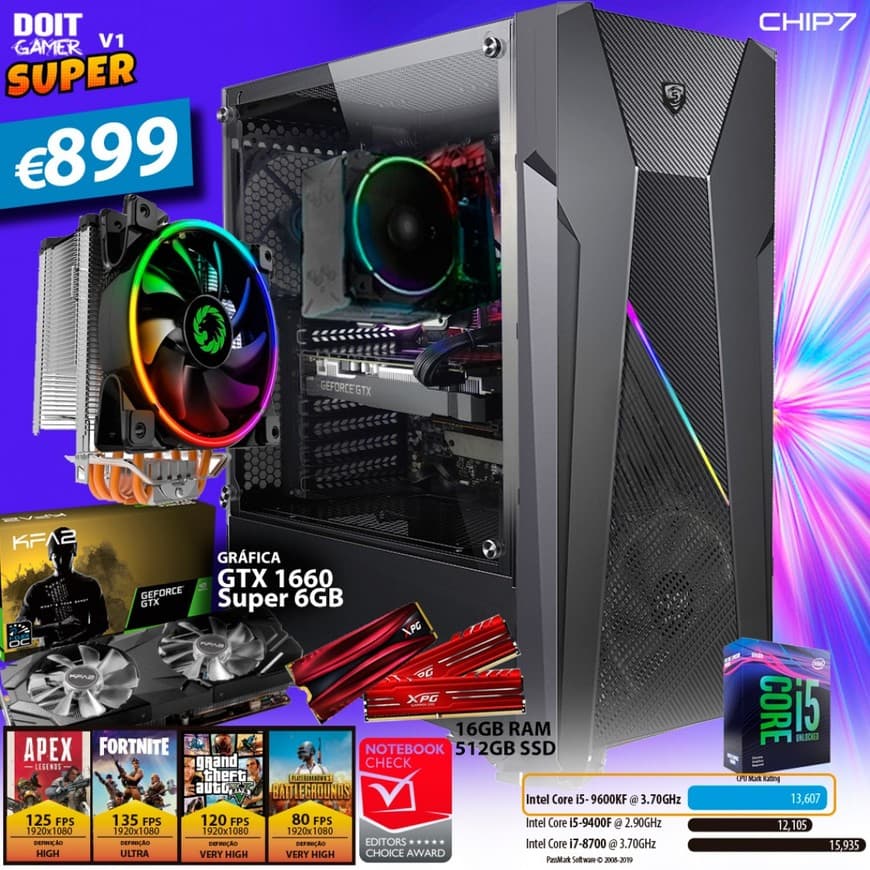 Producto Computador Gaming - CHIP7 DOIT SUPER V1