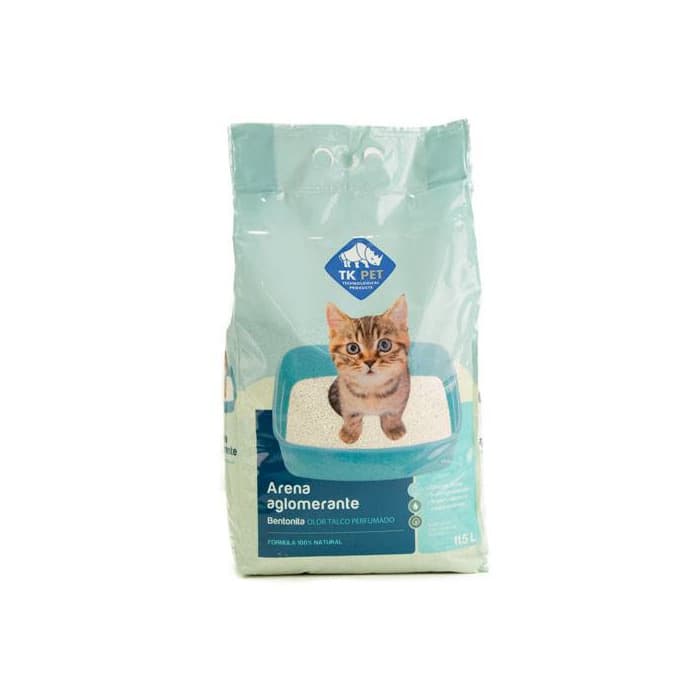 Producto Areia aglomerante para gatos cheiro de pó talco perfumado TK-Pet ...