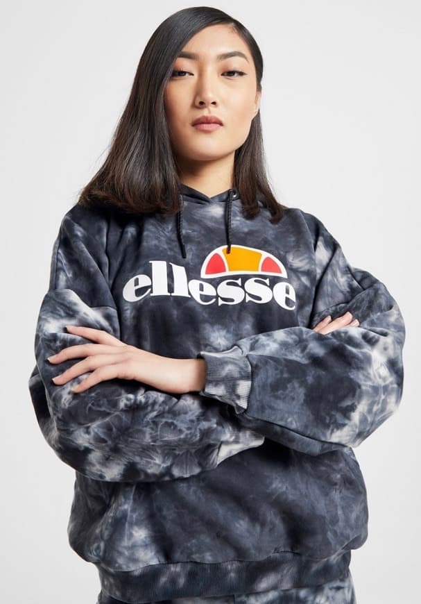 Fashion Ellesse Tie Dye Boyfriend Hoodie