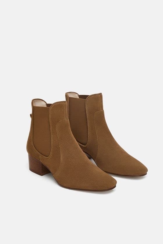 Product Botins camel Zara