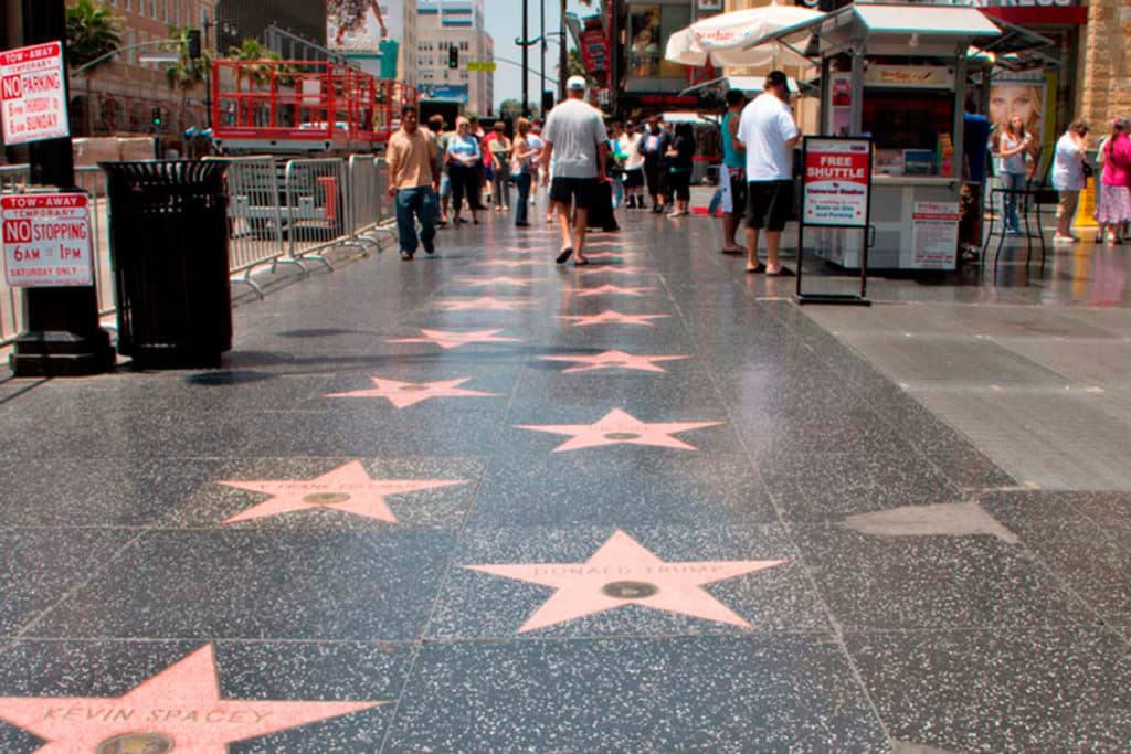 Place Paseo de la fama de Hollywood