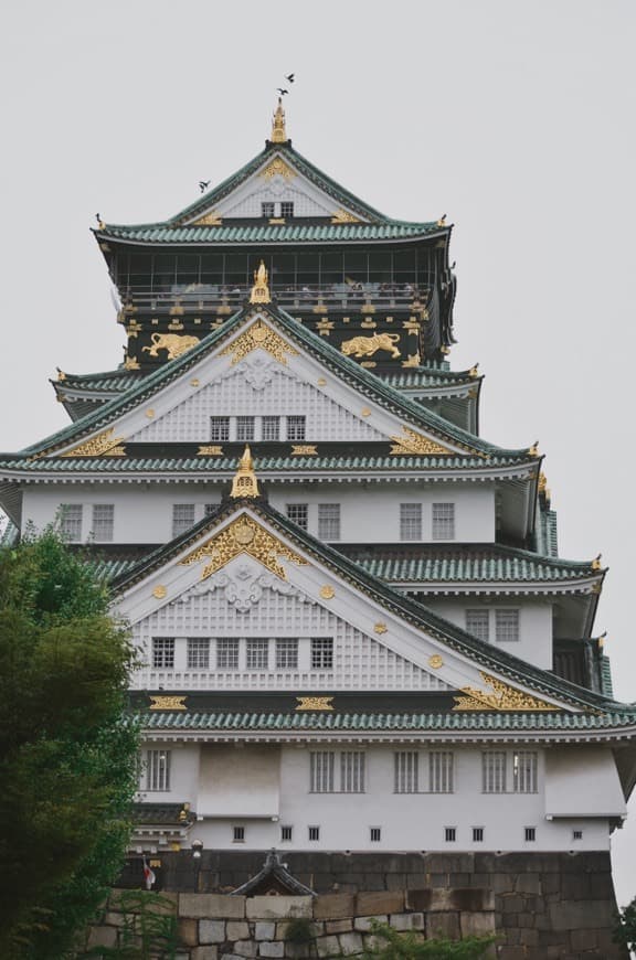 Lugar Osaka Castle