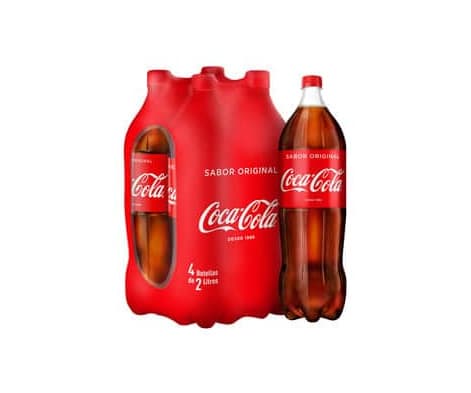 Producto Coca-Cola Bebida Refrescante Aromatizada - 6 Botellas x 2000 ml - Total