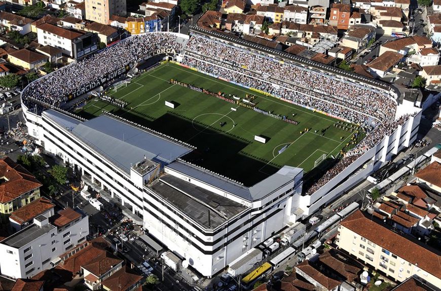 Place Estádio Urbano Caldeira ( vila belmiro )