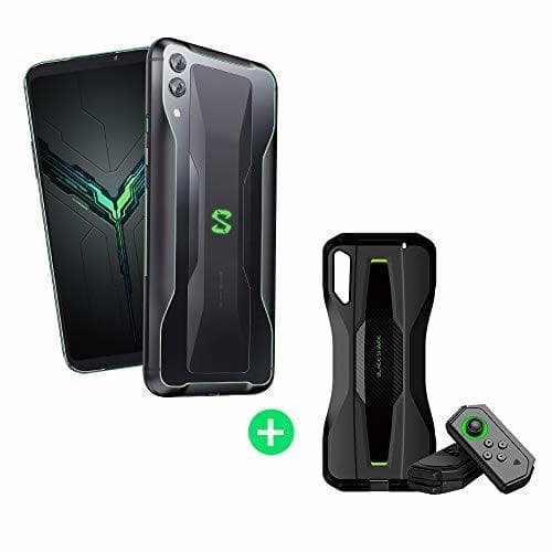 Electrónica Black Shark 2 12GB+256GB Negro con Pro Kit (Black Shark Funda Protectora