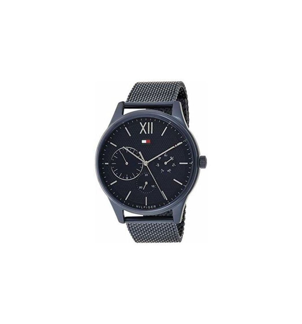 Fashion Tommy Hilfiger Reloj Multiesfera para Hombre de Cuarzo con Correa en Acero