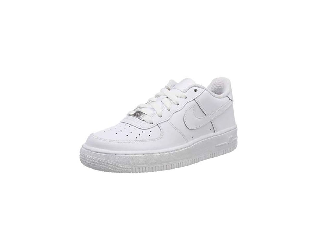 Fashion Unisex Niños Juventud Nike Air Force 1 Bajo Cuero Atada Entrenadore