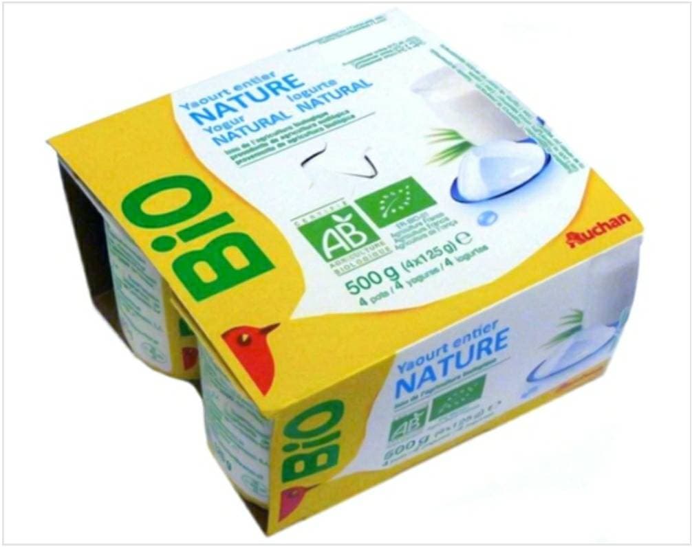 Product Pack 4 Iogurte natural BIO