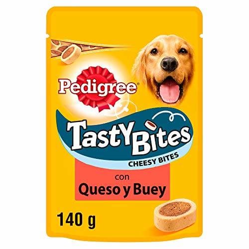 Product Tasty Bites Cheesy carne y queso de 140g para educar