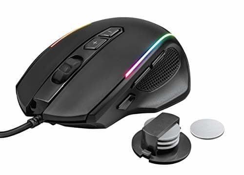 Electronic Trust GXT 165 Celox - Ratón Gaming RGB de Alta precisión con