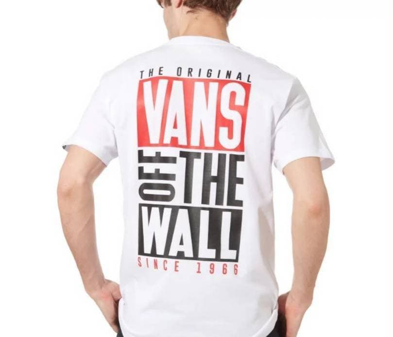 Fashion T-shirt da vans branca