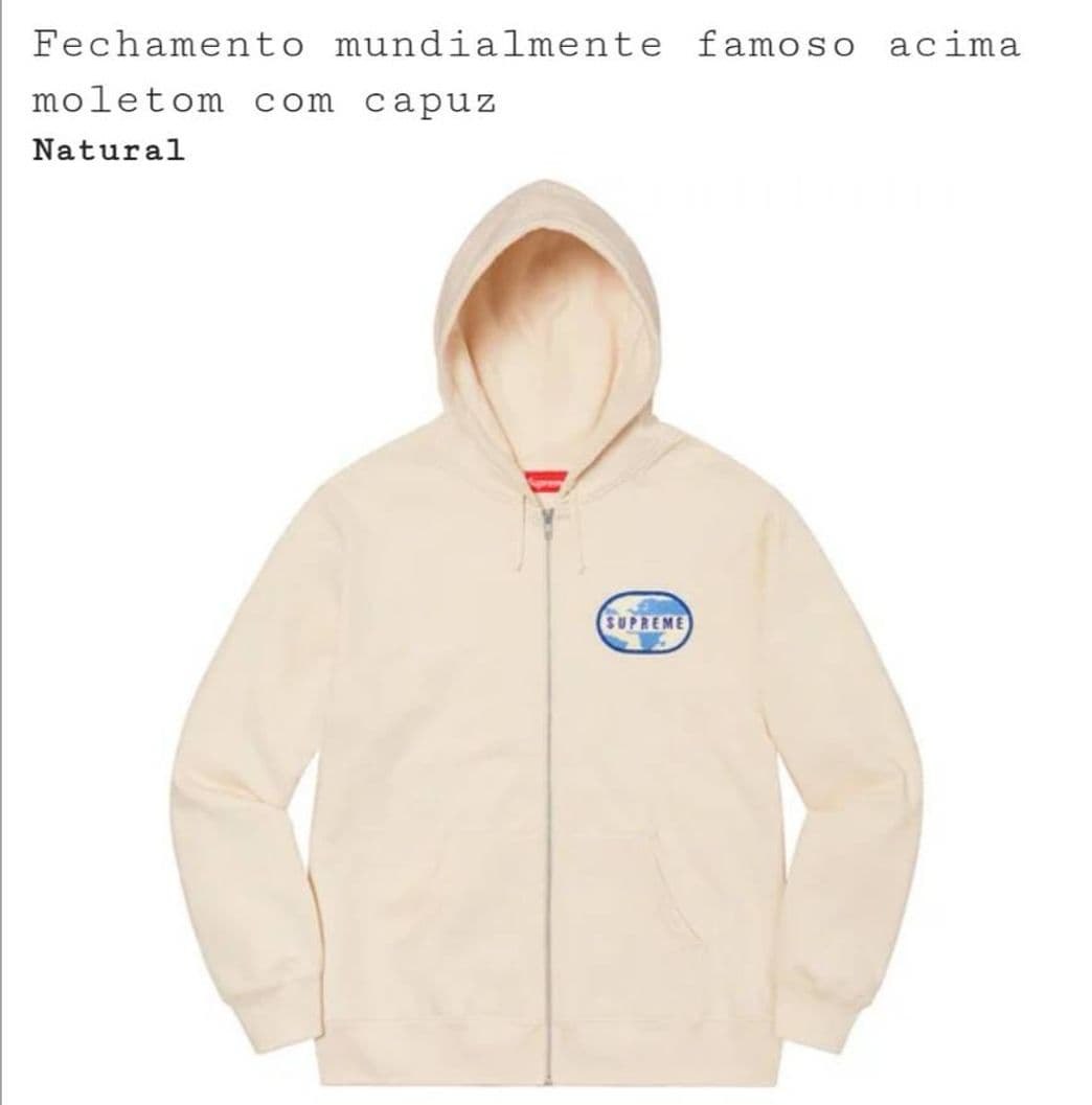 Fashion Casaco da Supreme 