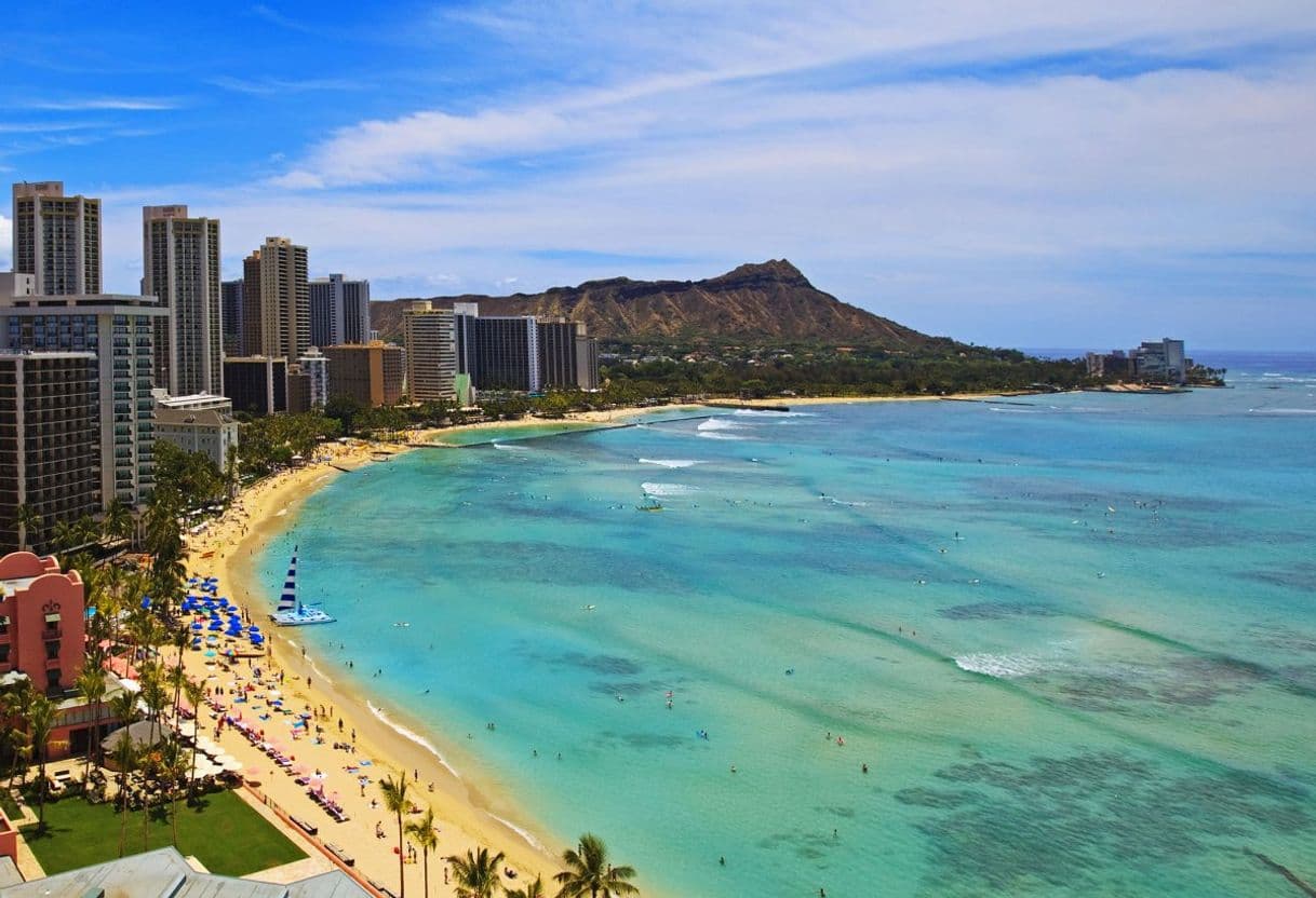 Lugar Waikiki Beach