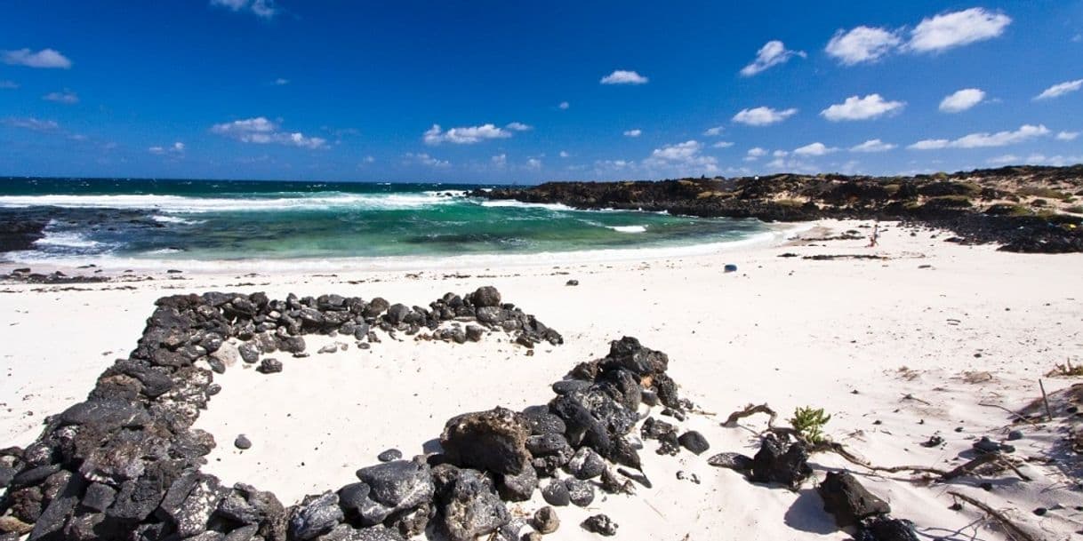 Lugar Caleta del Mojón Blanco, Lanzarote