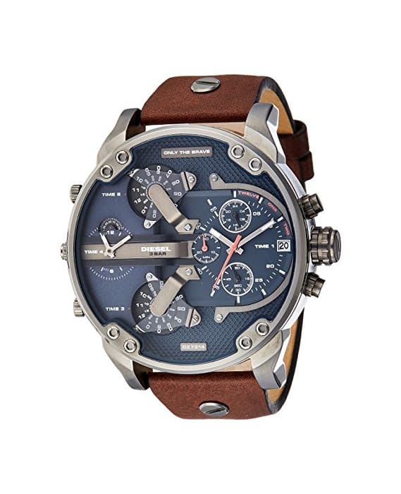 Fashion Diesel Reloj Multiesfera para Hombre de Cuarzo con Correa en Ninguno DZ7314