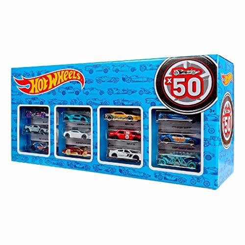 Producto Hot Wheels Pack 50 Vehículos, coches de juguete