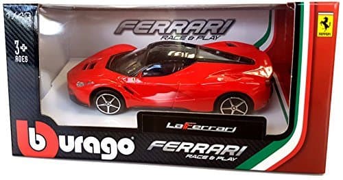 Lugar BBURAGO Ferrary R&P 1:43 Previamente montado Modelo a escala de coche superdeportivo