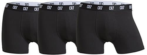 Fitness CR7 CRISTIANO RONALDO 3 Pack Basic Trunk bóxer, Hombre,