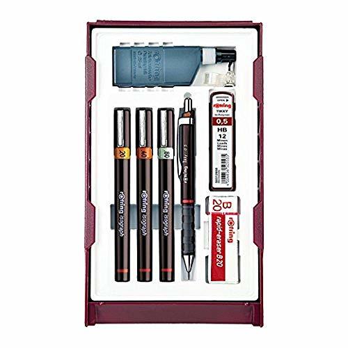 Producto Rotring (S0706970) Isograph College conjunto de 3 estilógrafos (0,20 mm