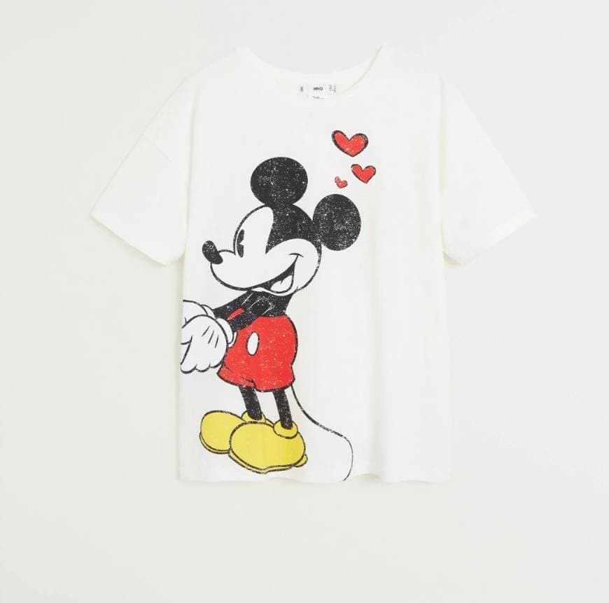 Product T-shirt branca Mickey