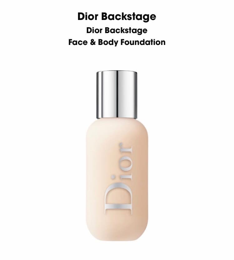 Producto Dior backstage 