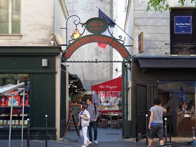 Restaurantes Marché des Enfants Rouges