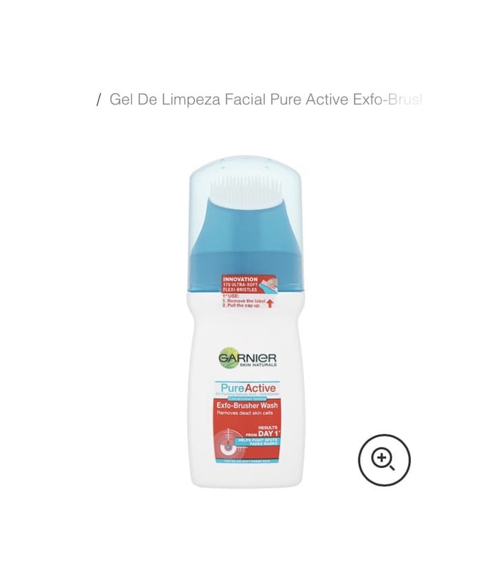 Producto Gel de limpeza Garnier