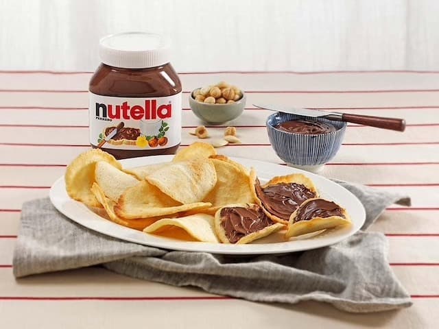 Moda Telhas com nutella 