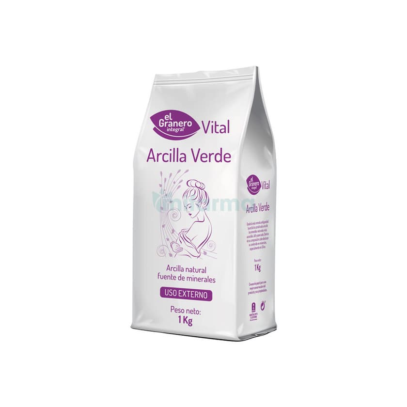 Product Argila verde em pó 