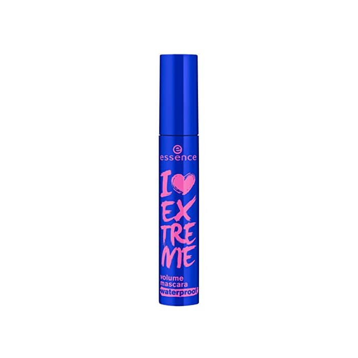 Beauty Essence i love extreme mascara volumen resistente agua negra.