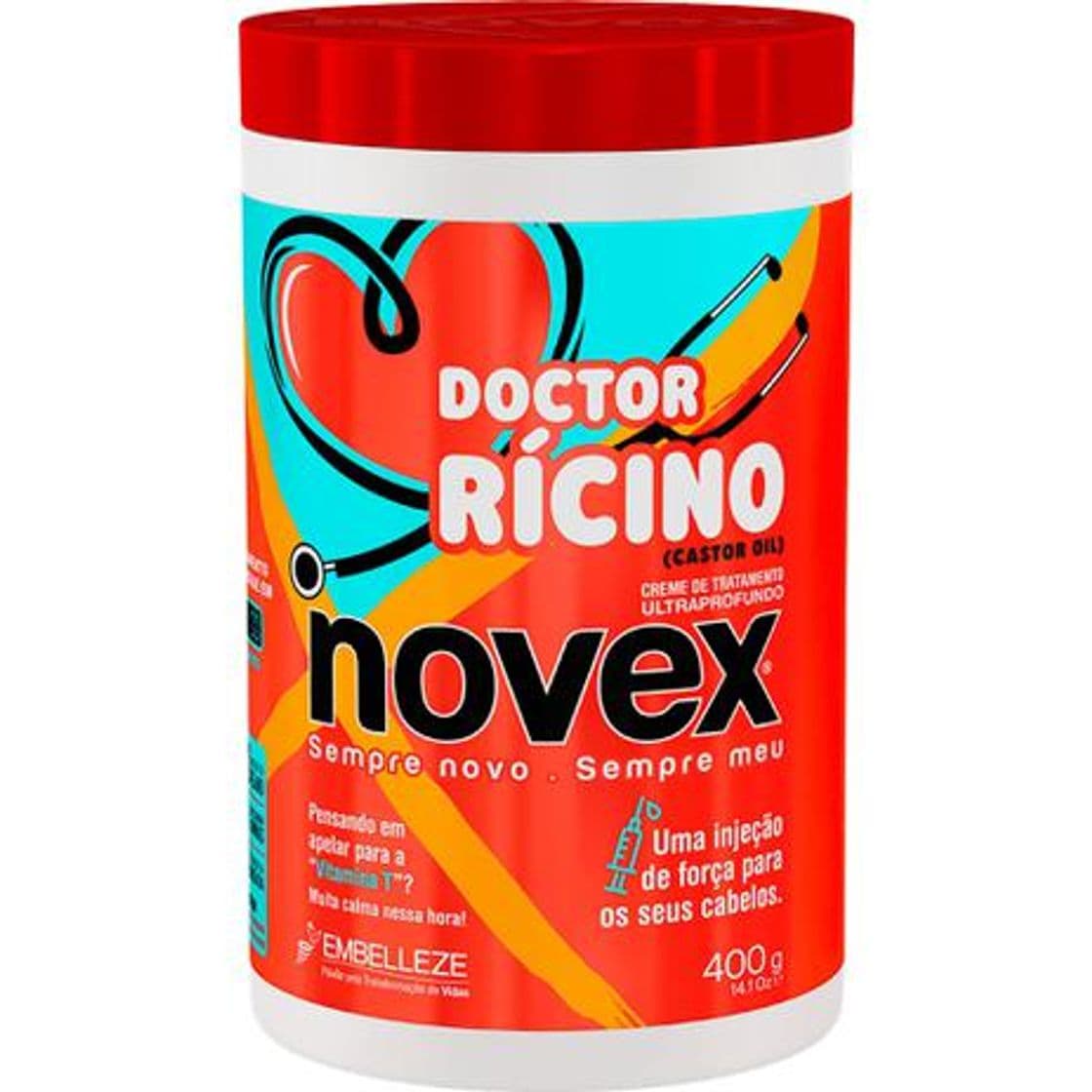 Moda Novex Doctor Ricino Máscara Capilar 1kg 