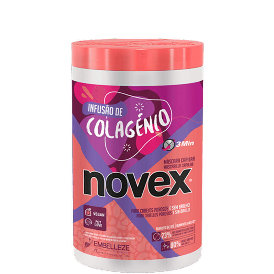 Moda Máscara Novex Infusão de Colagénio 1kg