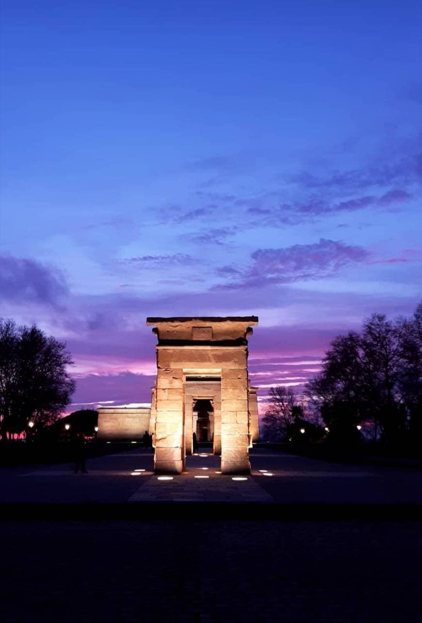 Lugar Templo de Debod