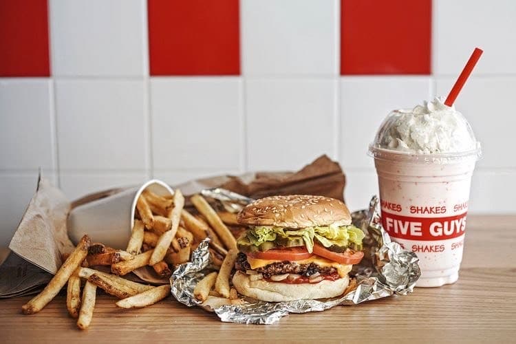 Restaurants five guys 