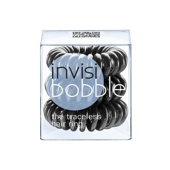 Belleza Invisibobble Black negro 2 x 3 unidades = 6 gomas para el