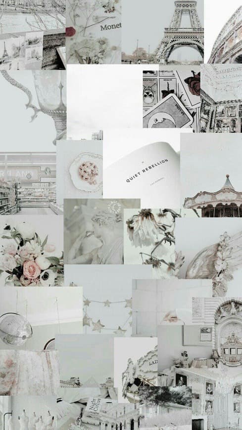 Moda White Wallpaper 