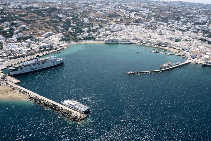 Place Old port of Mykonos