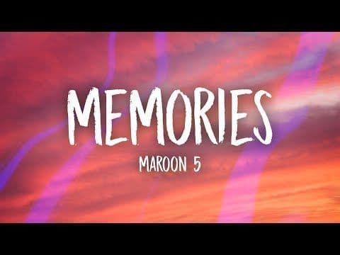 Canción Memories