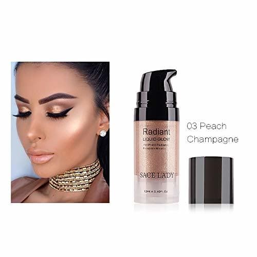 Beauty Hilai 1Bottle Face Glow Resaltador líquido Iluminador Iluminador líquido maquillaje facial en