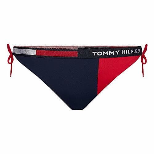 Place Tommy Hilfiger Women Descarado Lado Cuerda Corbata Bikini Pantalones Inferiores