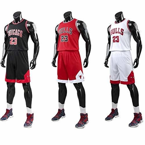 Juego Chico Hombre NBA Michael Jordan # 23 Chicago Bulls Retro Pantalones Cortos