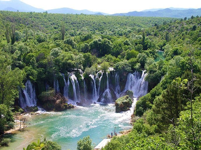 Place Kravice Waterfall