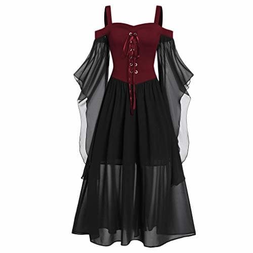 Lugar Gotica Ropa Mujer Halloween Medieval Navidad Fiesta Victoriana Vintage Sudadera Mujer Talla