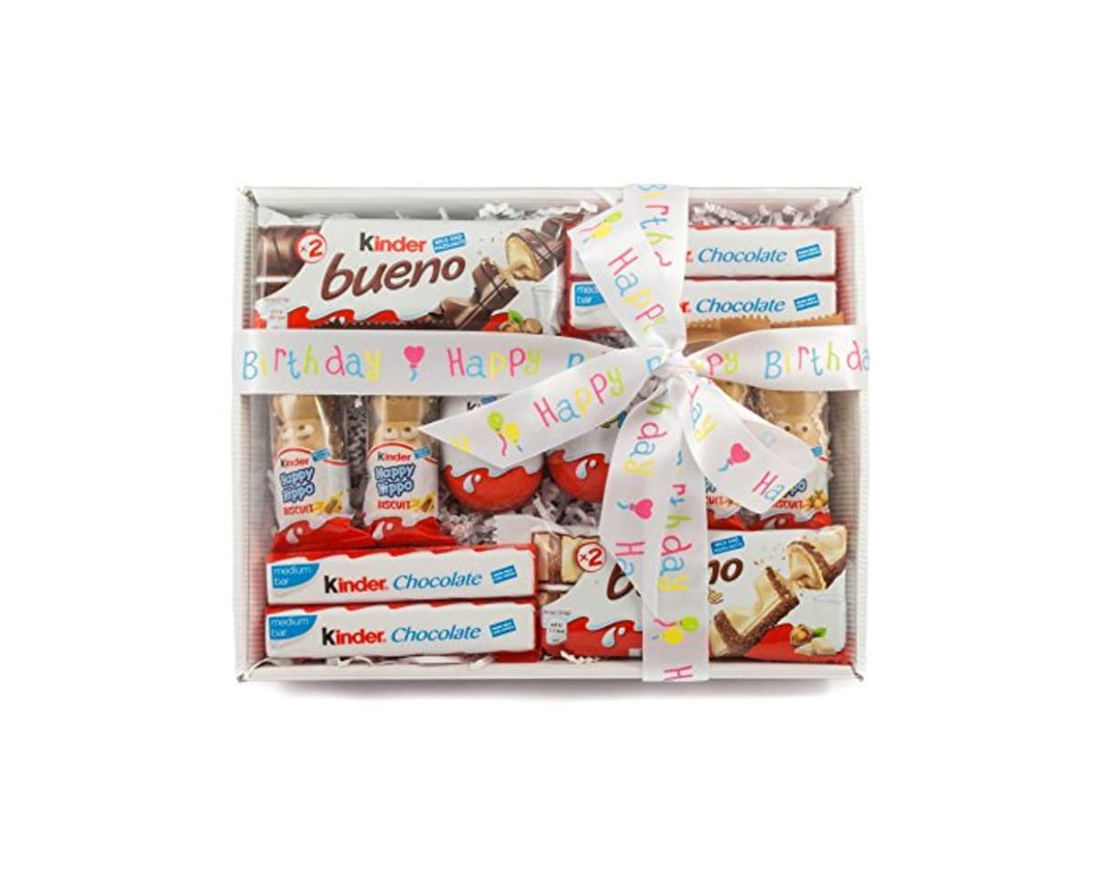 Product Cesta de regalo de cumpleaños de Kinder Chocolate